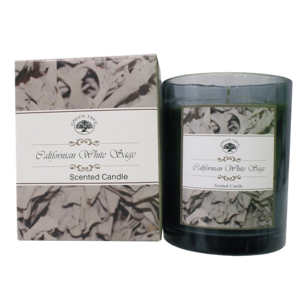 Bougie Green Tree Sauge Blanche - 210 grs