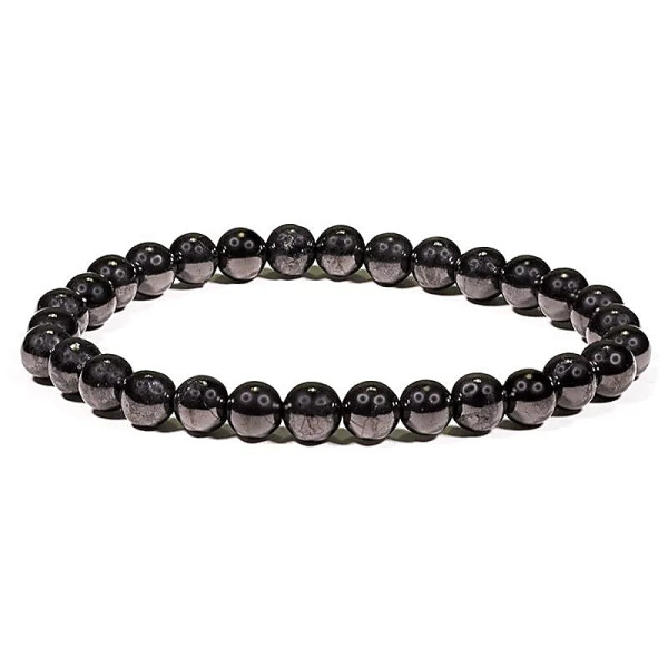 Bracelet Shungite élastique -- 0.8cm；7cm
