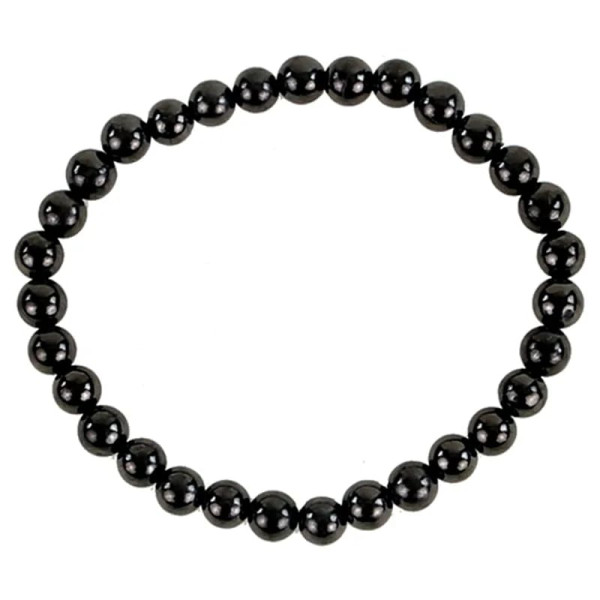 Bracelet Shungite élastique -- 0.8cm；7cm