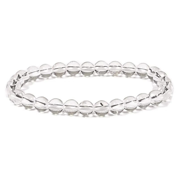Bracelet cristal de roche -- ±0.6cm