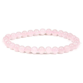 Bracelet quartz rose -- ±0.5cm