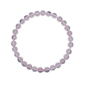 Bracelet quartz rose -- ±0.5cm