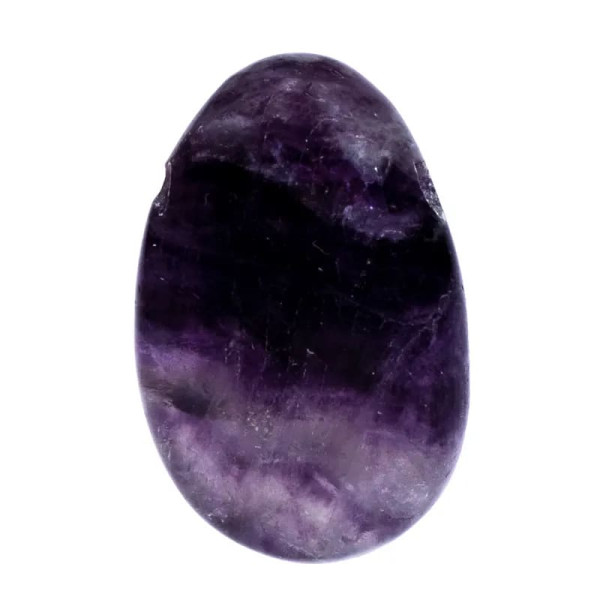 Pendentif Fluorite foré lisse sans fil -- 2.5-3 cm