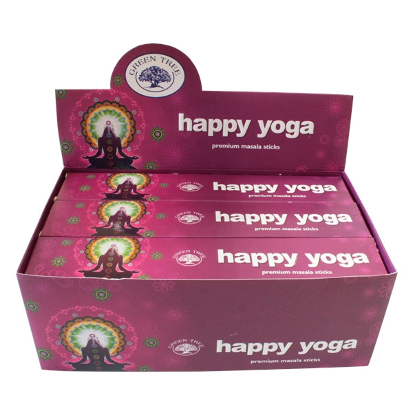 Encens Green Tree Happy Yoga - 15 grs