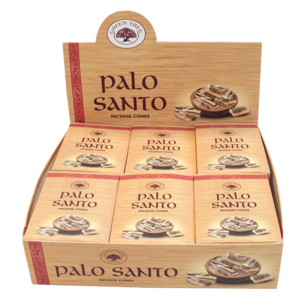 Encens Green Tree Palo Santo Cône - 15 grs