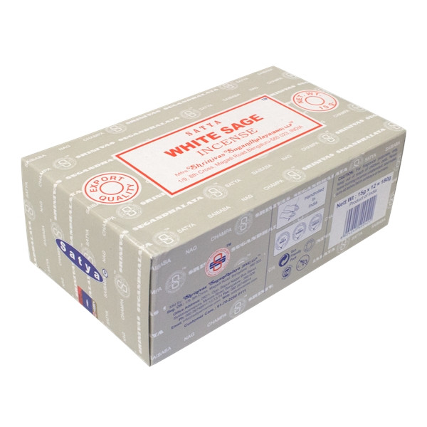 Encens Nag Champa Satya - Sauge Blanche - 15 grs