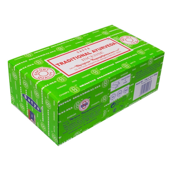 Encens Nag Champa Satya - Traditional Ayurveda - 15 grs