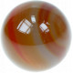 Sphère Cornaline Chauffée - Pièce de 40 mm