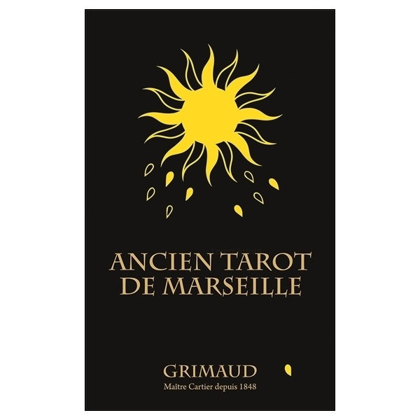 Coffret luxe or Ancien Tarot de Marseille