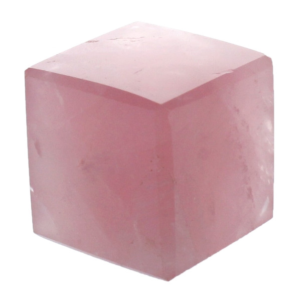 Cube Quartz Rose - 3,5 cm