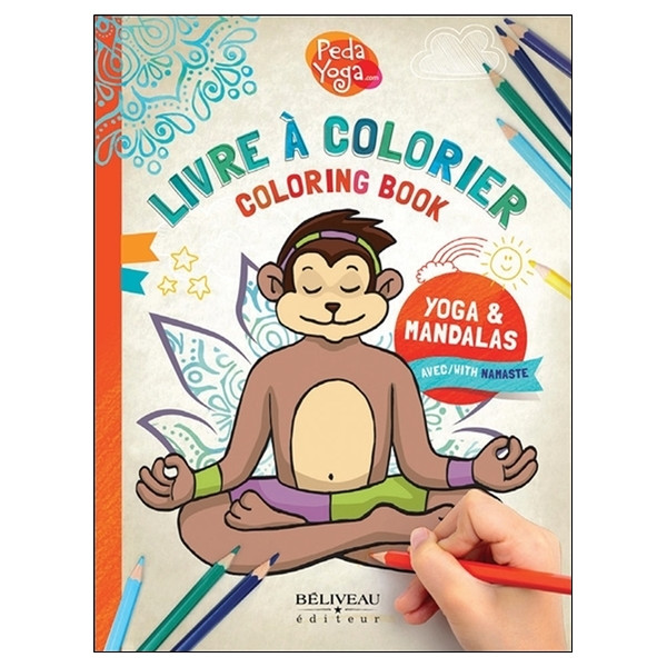 Livre à colorier Yoga & Mandalas
