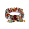 Mala mix d'agate - élastique -- 0.5 cm