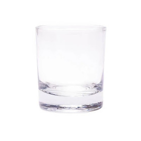 Emballé par 12, Verres pour bougies votives et bougies chauffe-plat -- 6x5 c