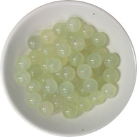 Perles Calcédoine Verte 8 mm - Sachet de 50 perles