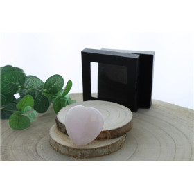 Coeur Quartz Rose - 4,5 cm