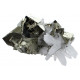 Amas Pyrite et Cristaux - 1,25 à 1,5 kg