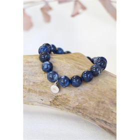 Bracelet Sodalite Perles rondes 10 mm
