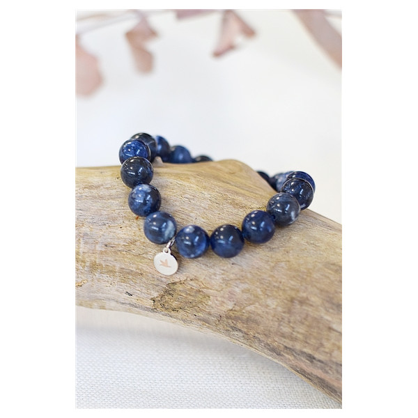 Bracelet Sodalite Perles rondes 10 mm