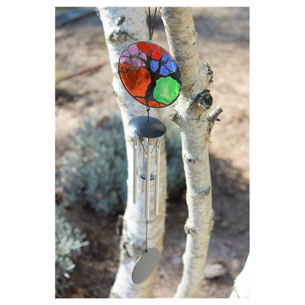Carillon à vent Attrape-soleil Arbre de Vie 46 cm