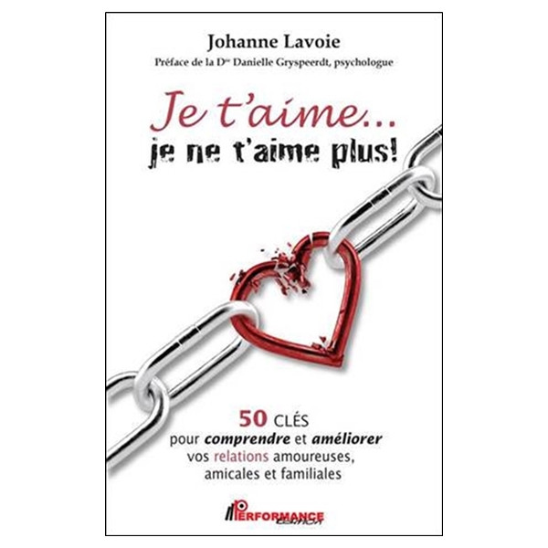 Je t'aime... je ne t'aime plus ! 50 clés pour comprendre et améliorer...