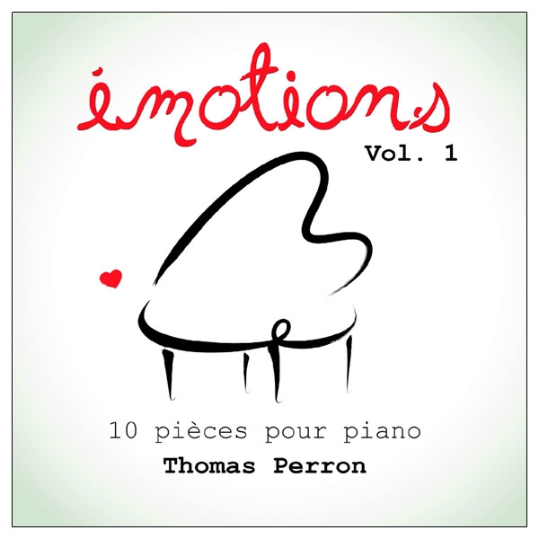 Emotions Volume 1 - 10 pièces pour piano - CD