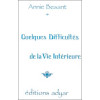 Quelques difficultés de la vie intérieure