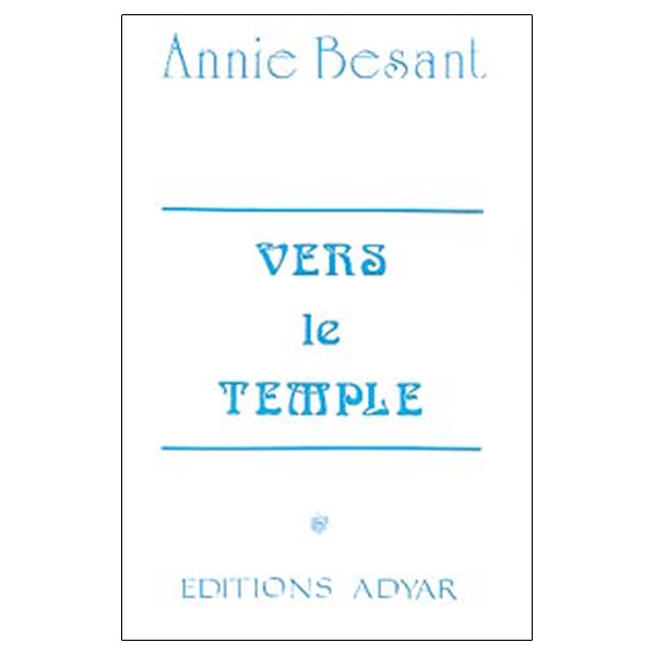 Vers le Temple