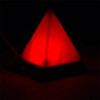 Mini lampe pyramide sel blanche USB + LED -- 400 g； 9 cm