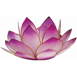 Photophore lotus - coloris lavande