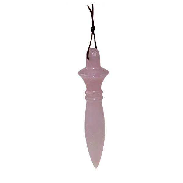Pendule Thot en Quartz Rose