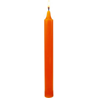 Bougie Teintée Masse - Coloris Orange