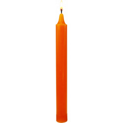 Bougie Teintée Masse - Coloris Orange