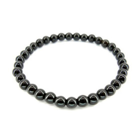 obsidienne noir  6 mm