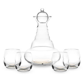 Carafe Vital Water Alladin + 4 verres Mythos or -- 1300 ml