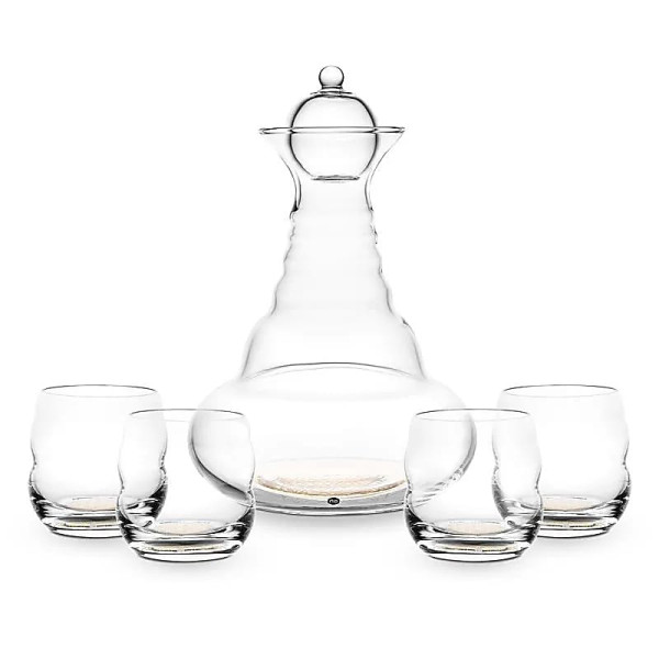 Carafe Vital Water Alladin + 4 verres Mythos or -- 1300 ml