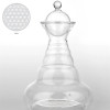 Carafe Vital Water Alladin Fleur de Vie blanche -- 1300 ml