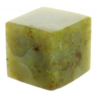 Cube Opale Verte - 3,5 cm