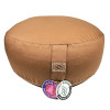 Coussin de méditation Marron coton BIO (OCS) -- 33x17cm； ±2300g
