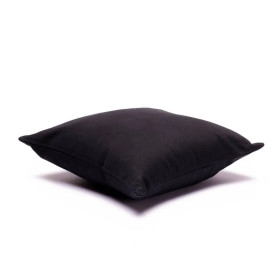 Coussin Méditation pour genoux noir -- 28x28 cm