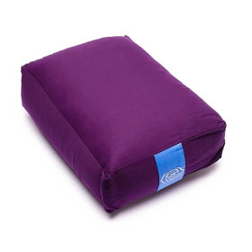 Coussins méditation/Bolster 6ème Chakra indigo -- 38x28x12cm