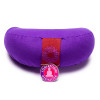 Coussin méditation 1/2 lune 7è Chakra -- ±1008 g； 33x13 cm