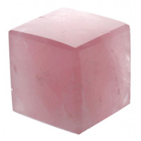 Cube Quartz Rose - 3,5 cm