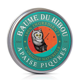 Baume du hibou Apaise piqûres BIO -- 30 ml
