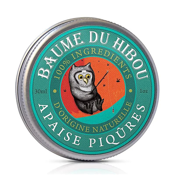Baume du hibou Apaise piqûres BIO -- 30 ml
