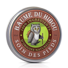 Baume du hibou Soin des pieds BIO -- 30 ml
