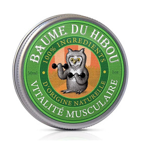 Baume du hibou Vitalité musculaire BIO -- 30 ml