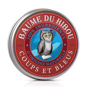 Baume du hibou Coups et bleus BIO -- 30 ml