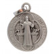 Médaille St Benoît - Métal Argenté