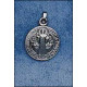 Médaille St Benoît - Métal Argenté
