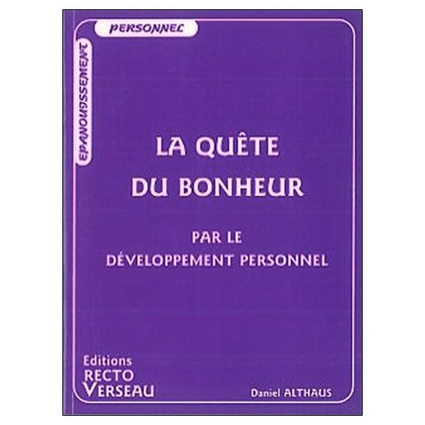 Quête du bonheur par le dév. personnel